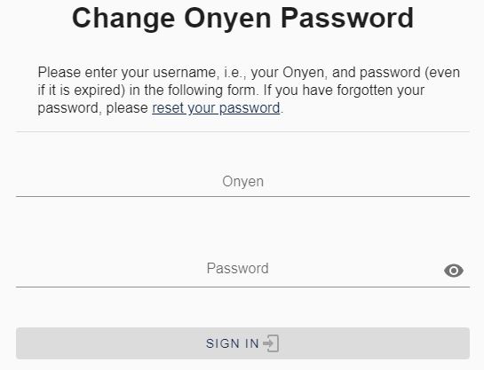 UNC Pay Stub Login Change password