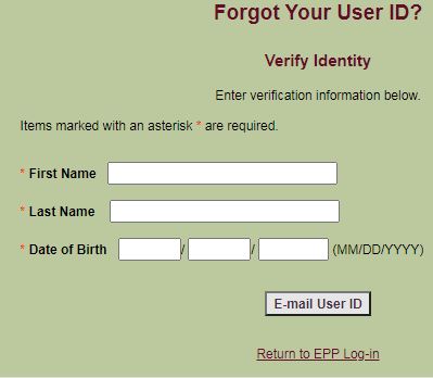 USDA Pay Stub Login Portal Forgot User ID