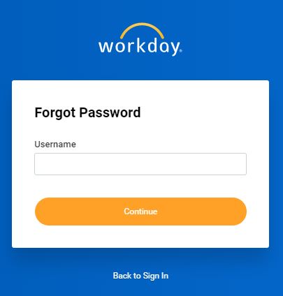 Workday Pay Stub Login forgot password