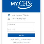 CHS Employee Pay Stub login