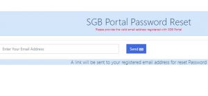 Sgb Portal login