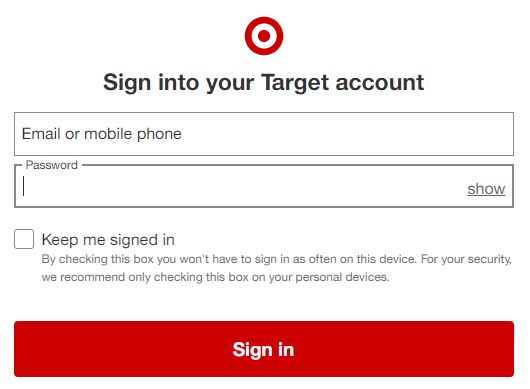 target paperless employee login